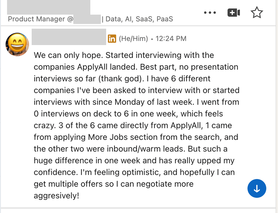 Customer screenshot