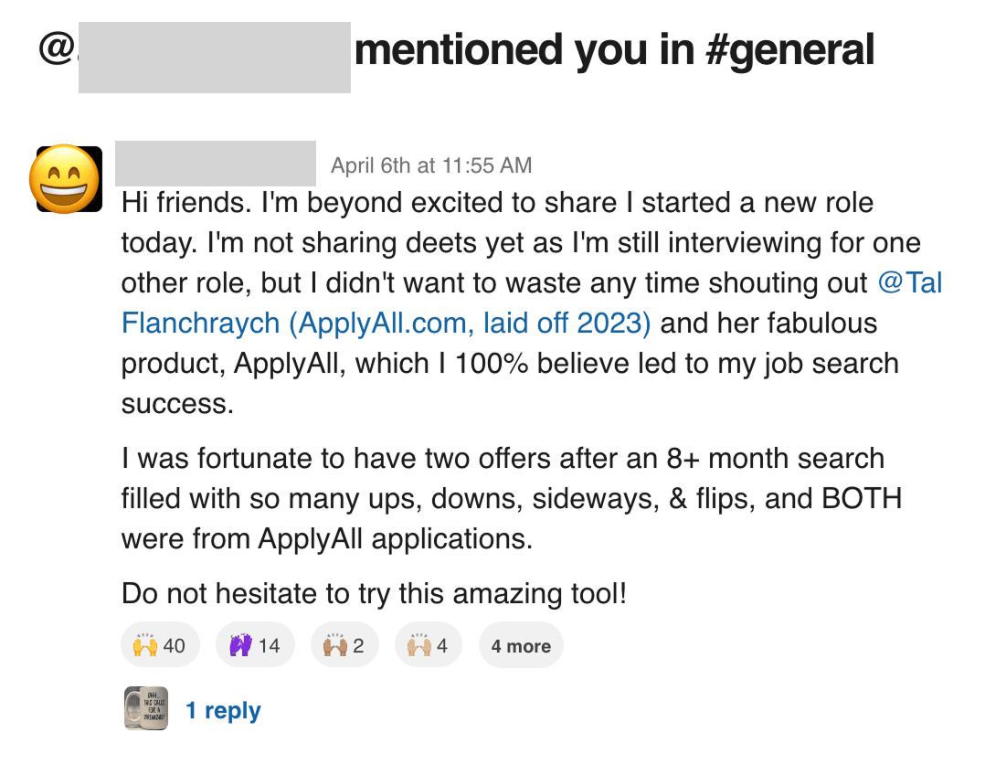 Customer screenshot